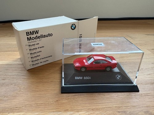 Herpa 417 658 bmw 850i - 417, rosso