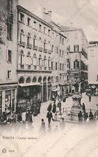 VENEZIA Campo S. Bortolomio Monumento Goldoni Sartoria Fratelli Penzo Cartolina