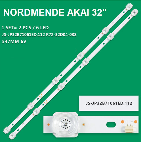 Kit barre strip led tv - kit, 2