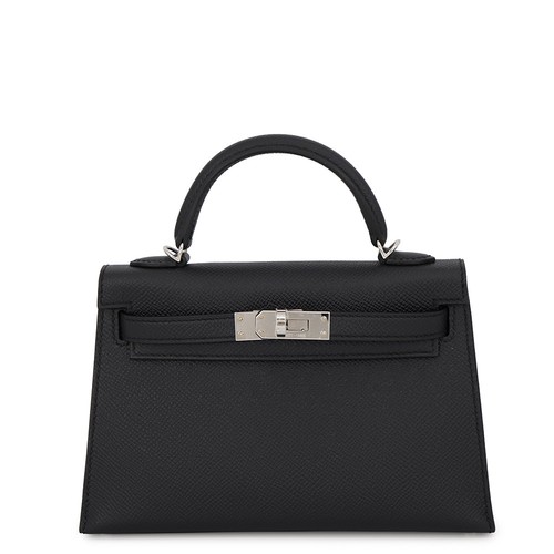 Hermes mini kelly epsom nero - kelly,