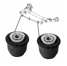 Kit silent block ponte post - 2,