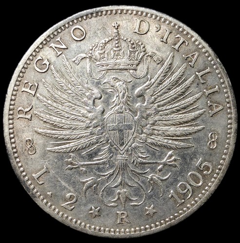 Ororosso italia lire - italia, 1905