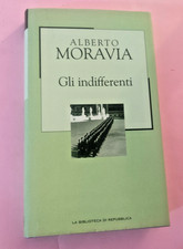 ALBERTO MORAVIA GLI INDIFFERENTI LA REPUBBLICA  2002 OTTIMO