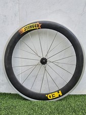 HED Stinger 60 Carbon Clincher Ruota Posteriore 650c Shimano/SRAM 10s HG Freehub - NOS