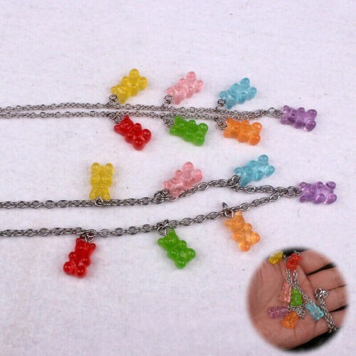 Collana charm ciondolo orso - charm,