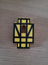 Lego 6074 LEGO Pannello Pannello da Parete 444p03 Giallo Nero 6086 10039 6074