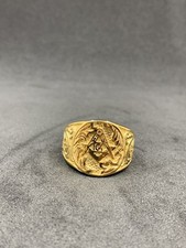 Massonico color oro anello - massonico,