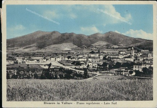 Ar130 cartolina rionero - rionero, in