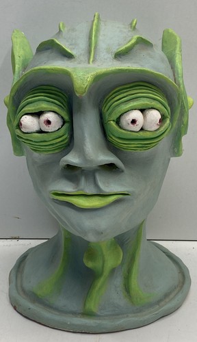 Sculture vintage anni testa - anni,