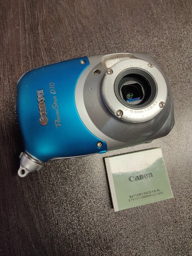Canon powershot d10 blu - canon,