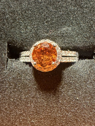 Anello aureola arancione