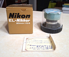Nikon EL-Nikkor obiettivo 80mm