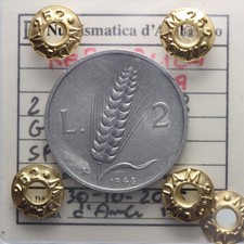 DN - Repubblica Italiana - 2 lire 1948 SPL - 13718