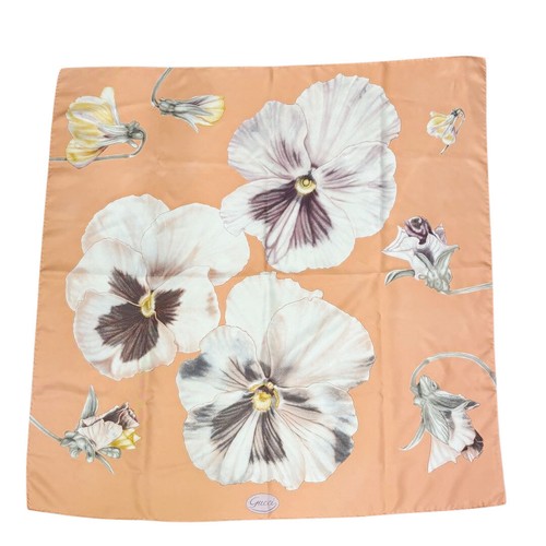 Sciarpa gucci motivo fiore - sciarpa,