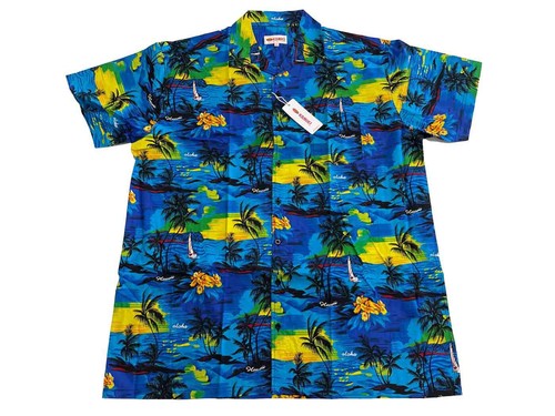 Camicia hawaiana stampata