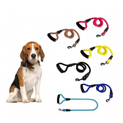 Guinzaglio corda nylon cani - a,