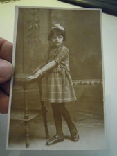 FOTO SU CARTOLINA " BAMBINA