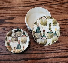 *5* Sottobicchieri Bottiglia