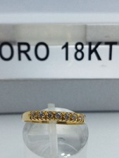 Anello in oro giallo 750 18