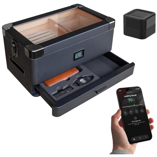 Elegante humidor edizione - , nera