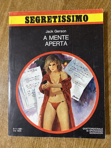 Segretissimo 927 mente - segretissimo, a