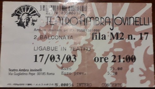 Biglietto concerto luciano - biglietto,