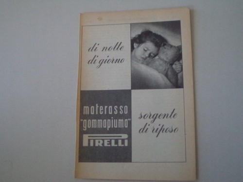 Advertising pubblicità 1950 - advertising,