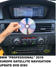 DVD BMW ROAD MAP EUROPE PROFESSIONAL 2019-2020 MAPPE NAVIGATORE PER BMW/MINI CCC