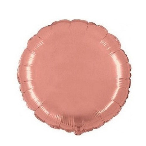 Tondo foil rosa gold - rosa,
