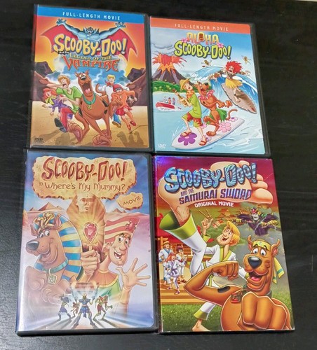 Scooby doo dvd - lot, 4