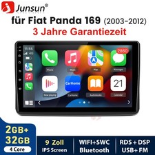 9" per Fiat Panda 2003-2012