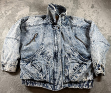 Giacca Bomber Denim Lavaggio