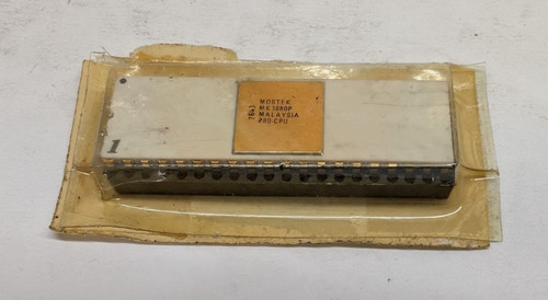 Cpu vintage mostek mk3880p - vintage,