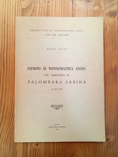 Esempio toponomastica sacra - di,