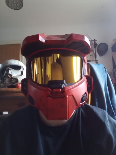 Casco halo red team spartan - halo, 3