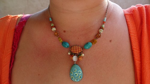 Collier ayala bar style - ayala, bar,style