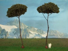 Alberi di bosco per modellismo