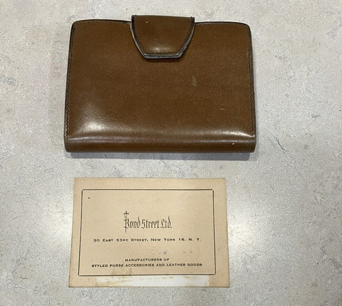 Portacarte bifold vintage - , bond