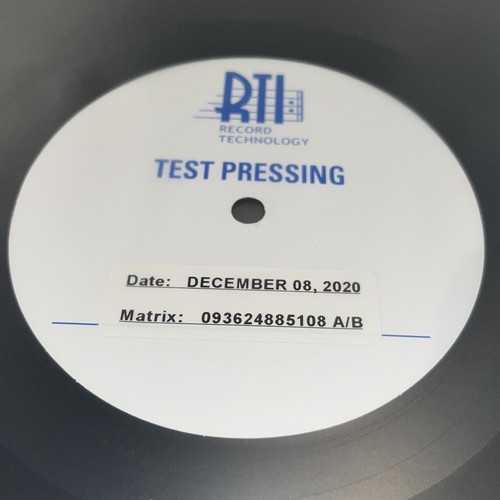 Test pressing neil young - pressing,