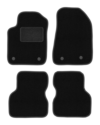 Tappetini velluto nero alfa - velluto,