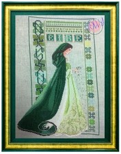 NEW Cross Stitch Pattern Lady