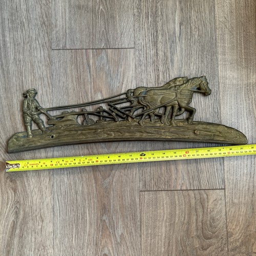 Vintage horse and - , plough