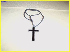 Croce metallo tipo argento e