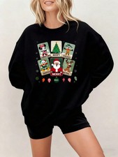 Felpa Disney Topolino e Minnie Buon Natale Unisex 5