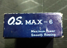 O.S. MAX-6 0.98cc 2 stroke