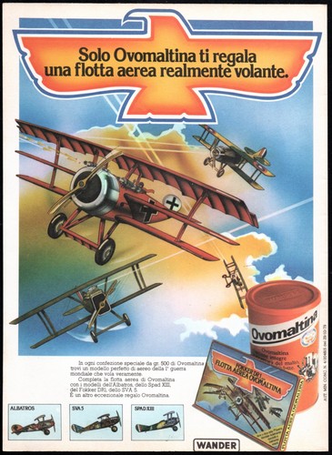 Pubblicità ovomaltina flotta - ovomaltina,