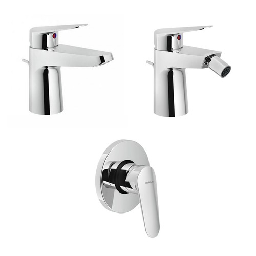 Set miscelatori lavabo bidet - miscelatori, lavabo,