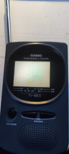 Casio 480i portatile - tv,