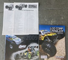 Team Losi 1/10 Comp Crawler Competizione Rock Crawler Manuale Proprietario Vista Esplosa