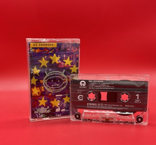 Zooropa musicassette - u2,